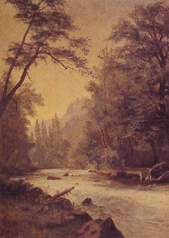 Albert Bierstadt Lower Yosemite Valley China oil painting art
